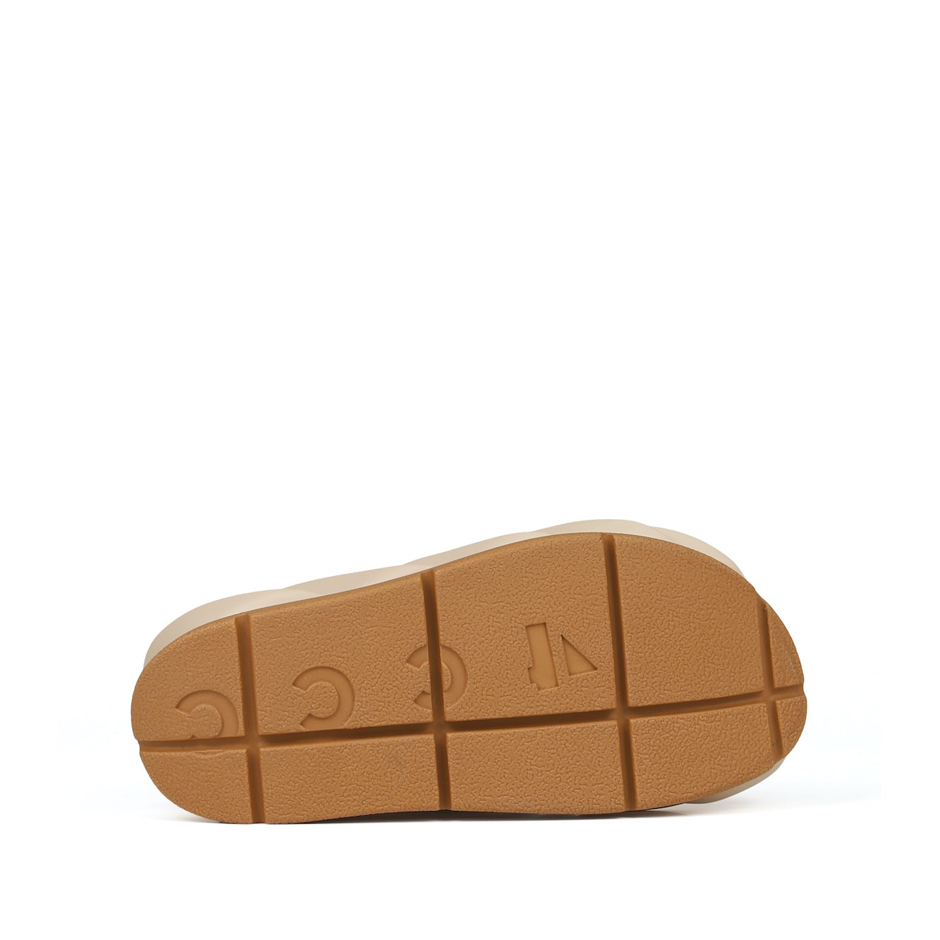 Iconic women's cross-strap brown sandals from 4CCCCEES