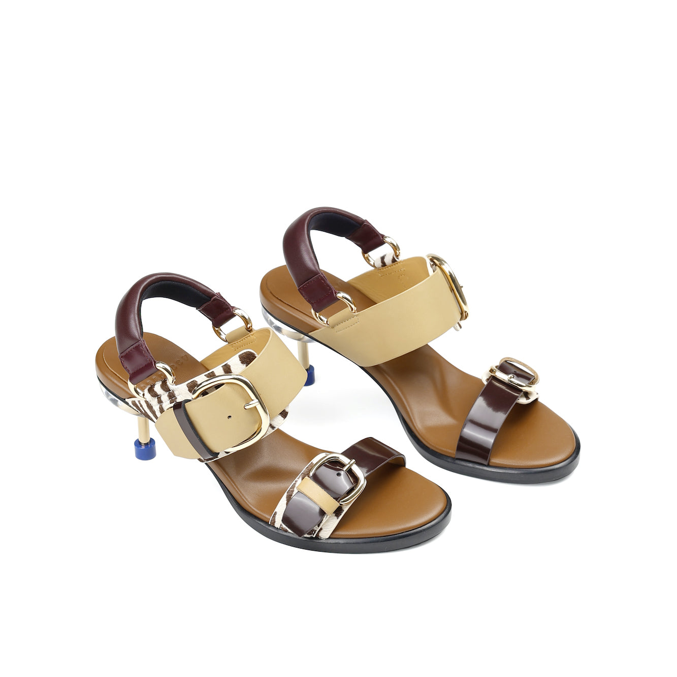 Super comfy 4CCCCEES heels with buckle detailing