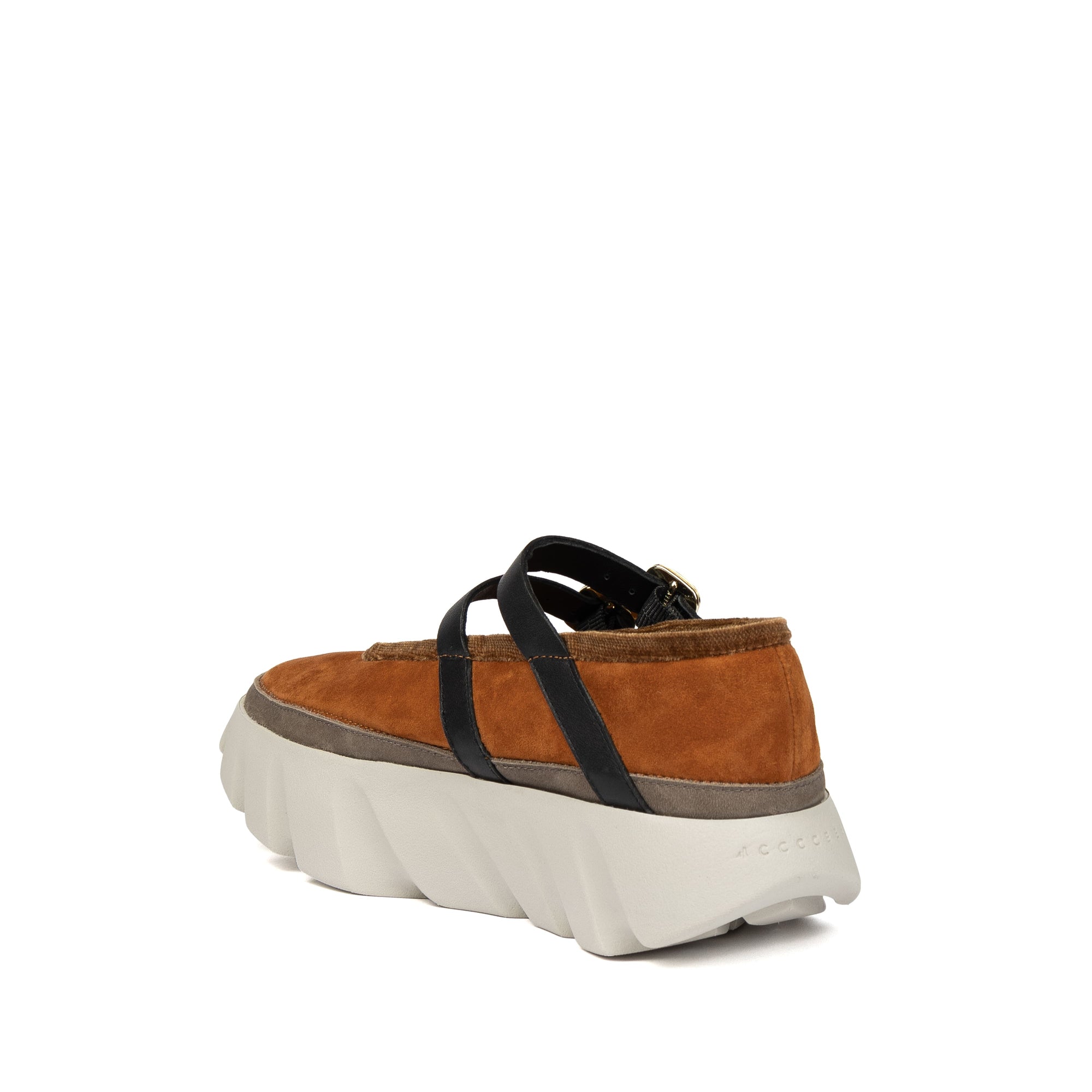 CLASSIC BALLET SHOES IN BROWN SUEDUE