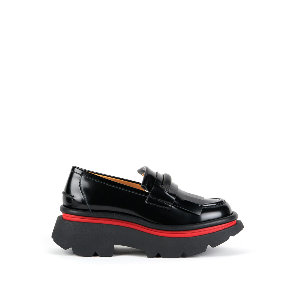 CRUNCH FRINGE BLACK